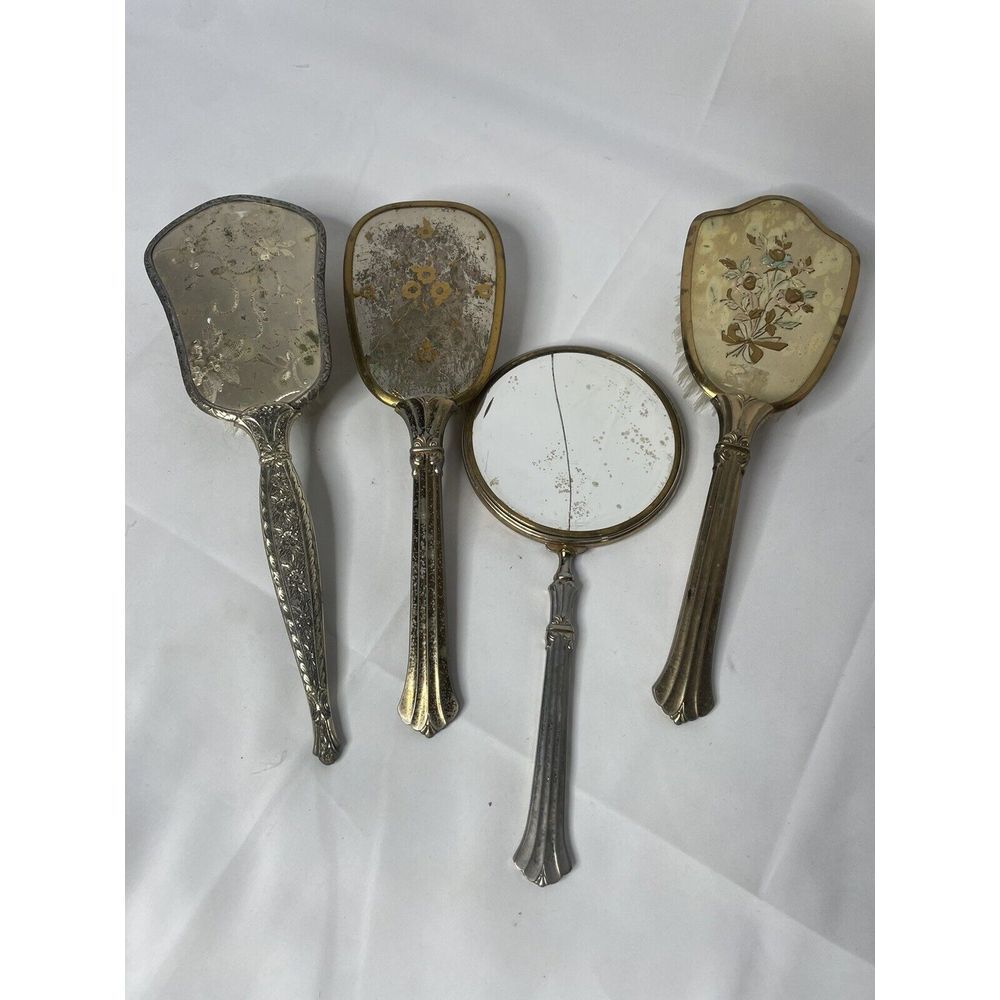 Vintage 1950s Matson MATSON FIFTH AVENUE Brush Mirror Vanity‎ Lot